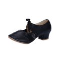 thumbnail image 3 of Lady Style Shallow Mouth Modern Dance Latin Dance Square Dance Shoe Low Top Soft, 3 of 9