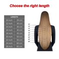 thumbnail image 4 of Colle à Cheveux I-TIP 16-20” Extensions de Cheveux Humains Real Remy Extensions de Cheveux Real Doux Bâton de Cheveux 100 Mèches/50g Noir 20”-50g, 4 of 4