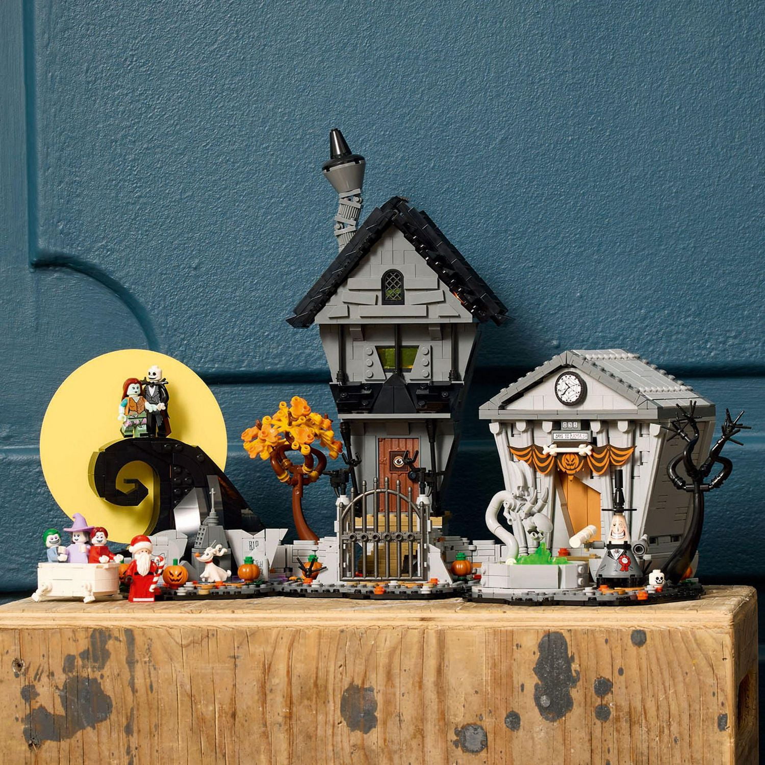 LEGO Ideas L’étrange Noël de monsieur Jack de Tim Burton et Disney 21351 Ensemble de construction (2193 pièces)