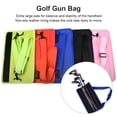 thumbnail image 2 of thinsony Sac de Club de Golf Porte-Sac Bandoulière Réglable Clubs Sac Bandoulière Étui Pochette Entraînement de Conduite Entraînement Organisation Cadeaux Rouge, 2 of 4
