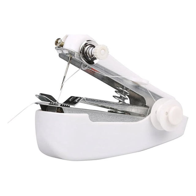 WHEANG Liquidation Machine à Coudre Portable Sans Fil Mini à Main pour Vêtements et Tissus