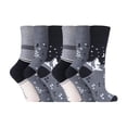 thumbnail image 1 of Gentle Grip - 6 Pairs Ladies Gentle Grip Non Elastic Crew Socks, 1 of 2