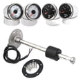 thumbnail image 2 of A 52MM Water/Fuel Level Gauge With 150MM 200MM 250MM 300MM 400MM Fuel Level Sensor 0-190ohm Oil Liquid Tank Fuel Level Indicator ,Easy to Install, 2 of 7
