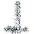 thumbnail image 4 of vidaXL Slim Artificial Half Christmas Tree with Flocked Snow 210 cm, 4 of 5