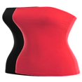 thumbnail image 1 of CHUANK Haut Bandeau Long Tube Basique Uni Extensible en Coton pour Femmes, Lot de 2, 1 of 3