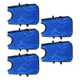 thumbnail image 2 of Vobor 5PCS Enfants Gilets d'Entraînement Sans Manches Pratique Pinnies Col Rond Réservoir d'Équipe pour les Sports de Football Bleu Foncé, 2 of 9