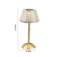 thumbnail image 2 of Crystal Desk Lamp Table Lamps Bedroom Patio Terrace Led Lamps Bar Table Lamps Desk Lamps Night Lamps Restaurant Clear Bar Table Lamps Concise Table Lamps, 2 of 8