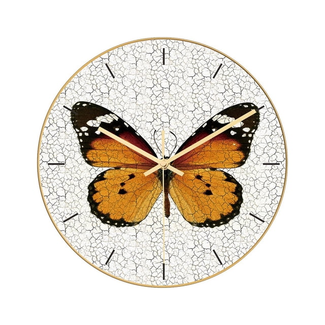 Wall Decorations for Living Room Pattern Stone Wall Clock Acrylic Living Room Decoration Clock for Living Room