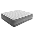 thumbnail image 1 of Intex 18" Inflatable Elevated Premium Comfort Airbed w/ Built-In Pump, King, 1 of 8