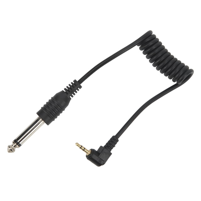 Digital Camera Synchronization Cable, Camera Male To Male Mono Cables Thickened PVC Fluent Signals Maximum Conductivity Explosion Proof for Home Theater