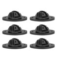 thumbnail image 1 of 100 PCS Electric Fence Insulator, Intermediate Bearing Rod Hemispherical Insulator Fence Front End System Accessories Withstand 15KV, 1 of 8