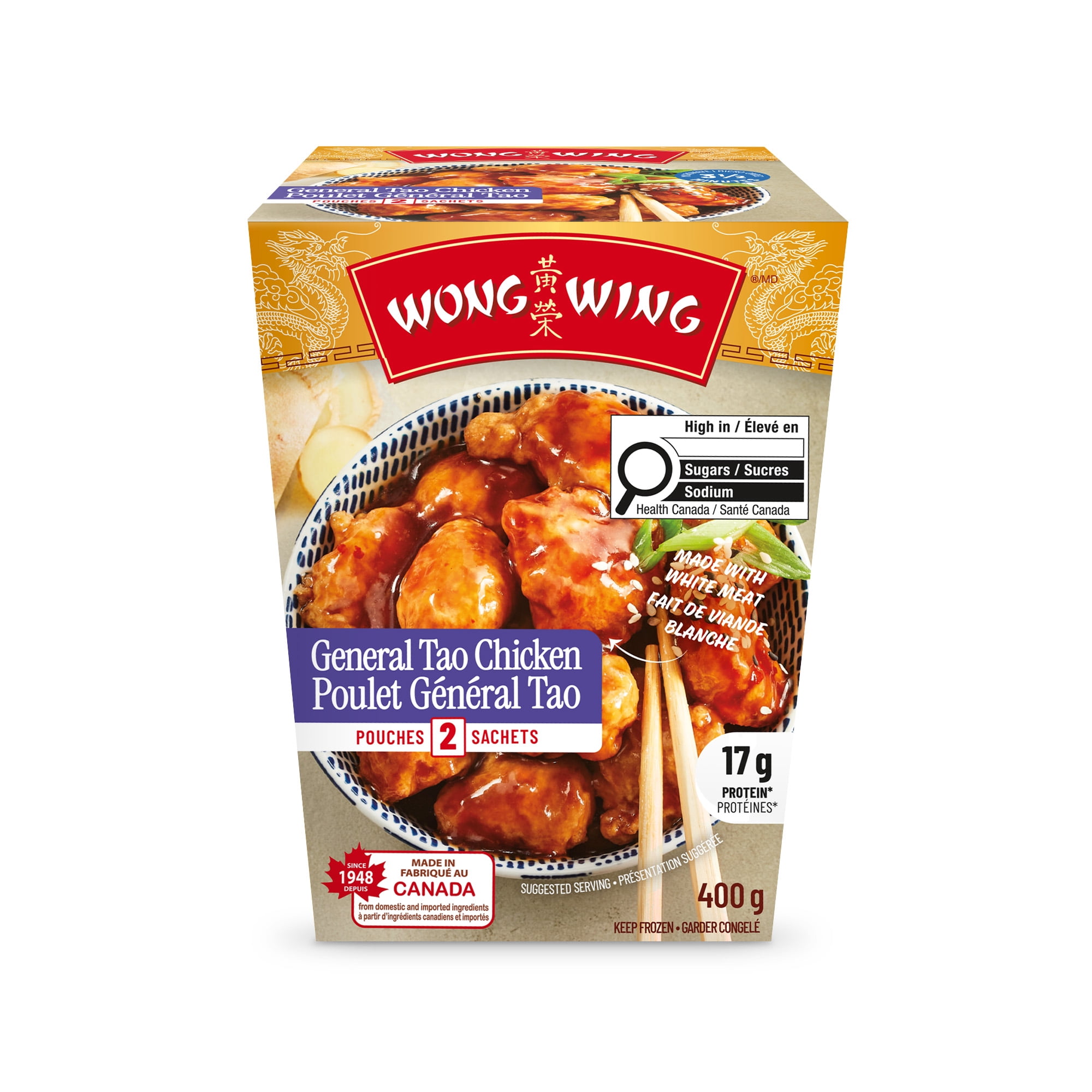 Wong Wing Poulet General Tao 400g