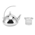 thumbnail image 2 of YUMILI Théières, théières en acier inoxydable de 1,5 L Bouilloire à thé amovible professionnelle avec infuseur pour la cuisine à la maison Argent, 2 of 14
