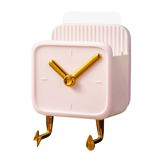 pitrice Boîte de Rangement Murale Multifonctionnelle Support de Télécommande Organisateur de Papeterie Accessoires Chambre Blanc
