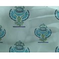 thumbnail image 4 of oneOone Georgette Viscose Fabric Floral Block Print Fabric By The Yard 42 Inch Wide, 4 of 4