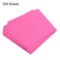 thumbnail image 3 of Unique Bargains 200 Sheets 6x6 Inch Origami Paper Double Sided Fluorescent Pink Square Sheet for Art Craft Project, Beginners, 3 of 5