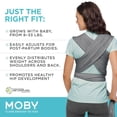 thumbnail image 3 of Moby Wrap Baby Carrier, 3 of 9