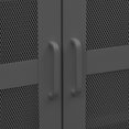 thumbnail image 5 of vidaXL Coffre de Rangement Industriel Métal Anthracite, 5 of 5