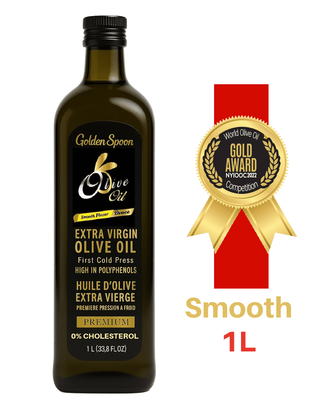Golden Spoon Smooth Extra Virgin Olive Oil 1L