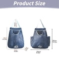 thumbnail image 3 of MVRLSH Clearance halloween candy bags Grocery Bag Rack Garbage Bag Rack Organizer Hanging Storage Dispenser Breathable Net Garbage Bag Organizer Plastic Bag Storage Kitchen, 3 of 9