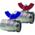 thumbnail image 1 of Viega 15056 ProRadiant Stainless Manifold Ball Valve Set with Female 1-1/4-Inch by 1-Inch Union x Female NPT, 1 of 1