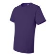 thumbnail image 2 of Jerzees Mens DRI-POWER Active Short Sleeve Crew T-Shirt, M, Deep Purple, 2 of 2