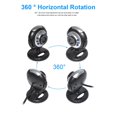thumbnail image 1 of MKHSQHDG Today's Deals High-Definition Video Webcam Webcam Usb 2.0 Digital Camera with Built-in Sound Microphone for Laptop Computer-with Light Bulb, 1 of 9