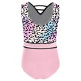 thumbnail image 2 of TSSOE Gymnastics Leotards for Girls Rhinestone Ballet Unitard One-Piece Sparkly Biketards Sport Activewear Leopard 16, 2 of 3