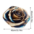 thumbnail image 2 of 3D Flower Stereo Floor Mat for Bathroom Entryway Floor Cover Absorbent Non Decorative Kiln Stone Design, 2 of 6