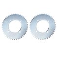 thumbnail image 3 of 44t Sprocket Chain Sprocket Replacement Dirt Bike Sprocket Atv Accessory Pair Of T8F 44T 2.1in Rear Chain Sprocket For 43cc 49cc Mini Pocket Dirt Bike Gas Scooter ATV, 3 of 8