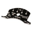 thumbnail image 4 of 1/2 3/4 4/4 Violon Violoncelle Pont Touche Modèle pour Accessoires d'Instruments 1-2 Violon, 4 of 8