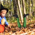 thumbnail image 2 of Witch Leg Yard Stake For Decoration, 2 of 4