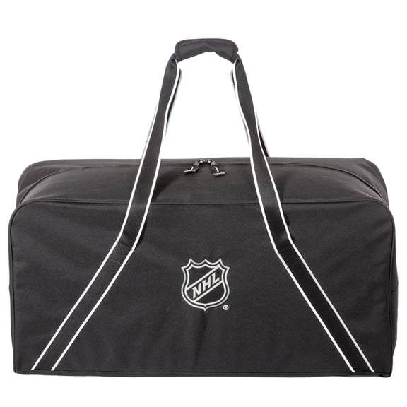 NHL 30" Hockey Bag, Large Sports Equipment Duffel Bag, 88L, Black
