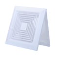 thumbnail image 2 of jifeng Square Air Vent Cover Air Conditioner Air Outlet for Kitchen Ventilation Fan Type D, 2 of 9