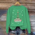 thumbnail image 1 of EGNMCR Sweatshirts à Capuche pour Femmes, Sweatshirts pour Femmes, Hoodie Décontracté à Manches Longues de Noël Mode Décontractée à Manches Longues Col Rond Imprimé Sweatshirts Blouse pour Femmes, 1 of 4
