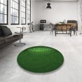 thumbnail image 4 of Ahgly Company Tapis d'Aire Rectangulaire Transitionnel Vert pour Intérieur, Lavable à la Machine, 3 Pieds x 5 Pieds, 4 of 7
