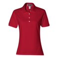 thumbnail image 1 of Jerzees Women Spotshield Polo Neck, 1 of 1