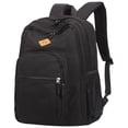 thumbnail image 2 of 22L Black Backpack For School College And Travel: Water Bookbag, 2 of 9