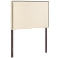thumbnail image 5 of Modway Region Linen Fabric Upholstered Twin Headboard in Ivory with Nailhead Trim, 5 of 5