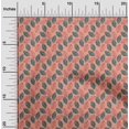 thumbnail image 1 of oneOone Polyester Lycra Fabric Leaves Block Print Fabric By Yard 56 Inch Wide, 1 of 4