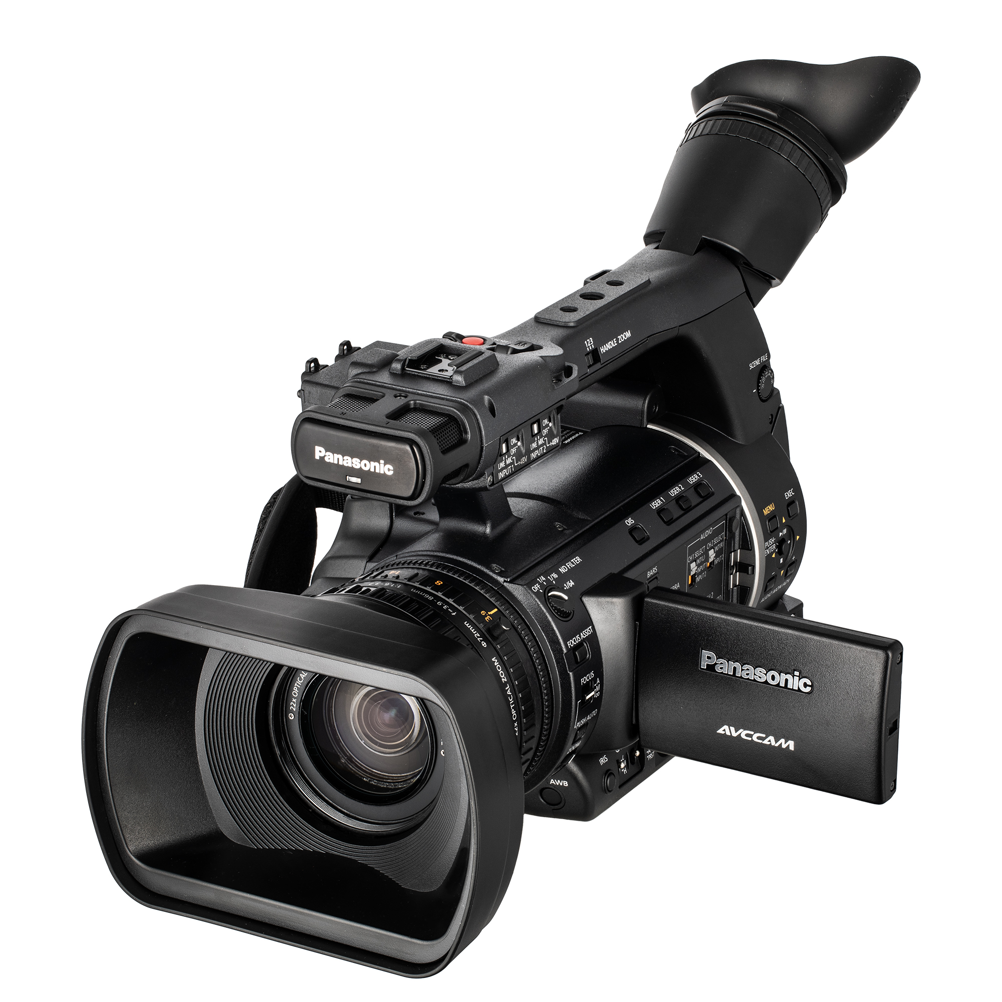 Panasonic AG-AC160 AVCCAM HD Camcorder – 22x Zoom Lens, 3MOS