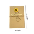 thumbnail image 3 of QTOCIO 10pcs Birthday Invitation Card Birthday Cards Kraft Paper Card Mother's Day Gift Card Flower Cards Blessing Card Wedding Cards Party Card Flowers Greeting Card, 3 of 4