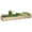 Natural, variant on Outsunny Wooden Raised Garden Bed 2 Planter Box with Fabric Liner for Home Planting
