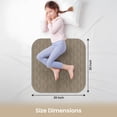 thumbnail image 3 of Canadian Linen Alèses pour Chaise d'Incontinence 20 Pouces X 20, Lot de 3, Lavables, Imperméables, Douces et Absorbantes, 100 % Coton, Alèse Réutilisable Protectrice pour Siège d'Auto, Beige, 3 of 9