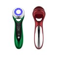 thumbnail image 2 of Beauty Instrument Face Lifting Heat Red Blue Light Face Cleaner Deep Cleansing Home Skin Care Device Face Massager, Red, 2 of 4