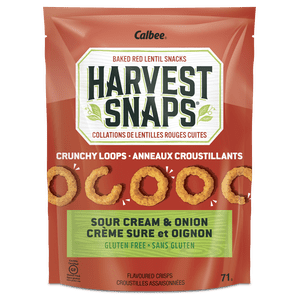 Harvest Snaps Crunchy Loops Sour Cream & Onion 71g