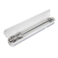 thumbnail image 1 of Refillable Plastic Wrap Dispenser with Slide Cutter, Tin Aluminum Foil Dispenser with Cutter, Plastic Wrap Dispenser with Cutter, Restaurant Kitchen Foodservice Wrap Dispenser, 1 of 8