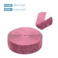 thumbnail image 2 of Unique Bargains Metallic Glitter Velvet Ribbon 1 9/16"x 10 Yard Single Face Sparkle Ribbon Gift Wrapping Pink, 2 of 5