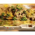 thumbnail image 4 of 3D Wallpaper Chinese Mountain SKU# WAL0223, 4 of 8