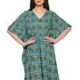 thumbnail image 4 of Moomaya Caftan de Plage, Paréo de Bikini, Robe Longue Maxi Caftan pour Femmes - 4TG-5TG, 4 of 6